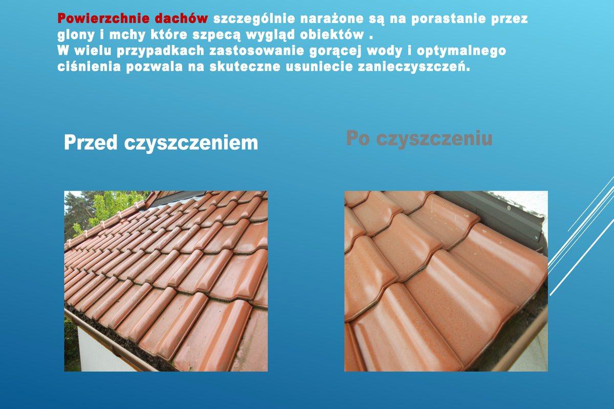 Czyszczenie - mycie elewacji, chodników, kostki brukowej, dachów, POZNAN, wielkopolskie