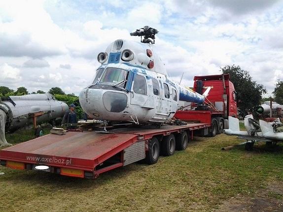 Transport śmigłowca Mi-2