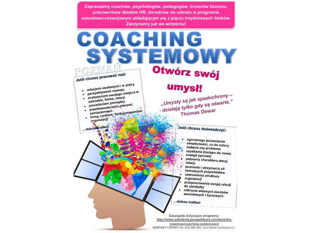 Coaching systemowy (Berta Hellingera) - warsztaty - Poznań, wielkopolskie