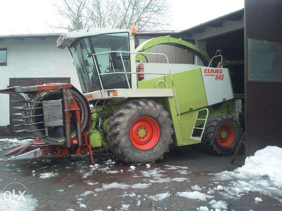 Koszenie kukurydzy na kiszonkę, Nowe Włóki kOlsztyna, warmińsko-mazurskie