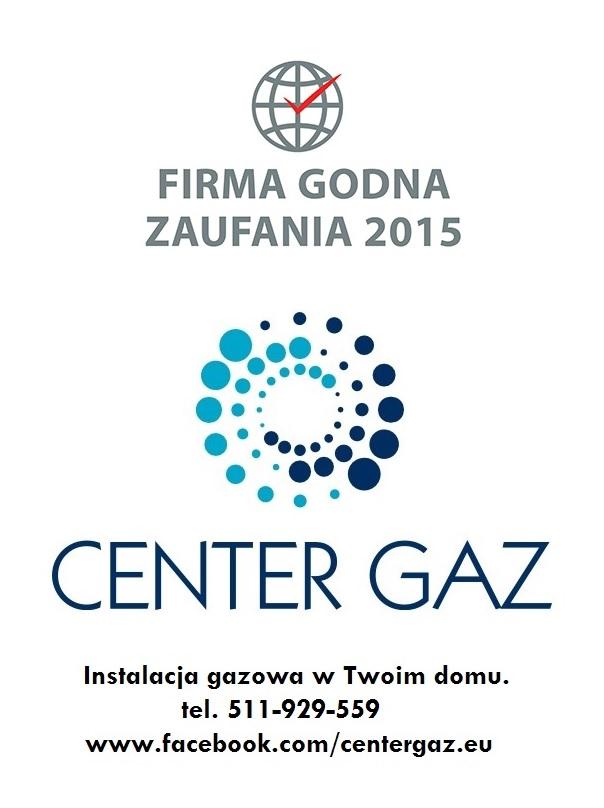 Center Gaz. Firma godna zaufania 2015