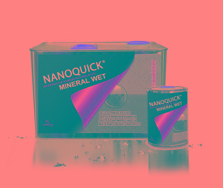 Nanoquick Mineral Wet - efekt mokrego kamienia 5l