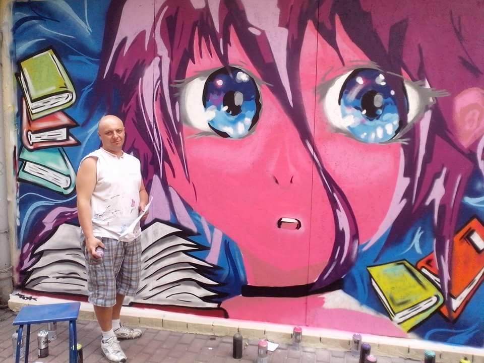 Reklama Graffiti,malowanie artystyczne,zdobienie,street art,mural, Katowice, śląskie