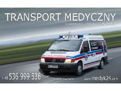 transport medyczny warszawa polska europa - kliknij, aby powiększyć