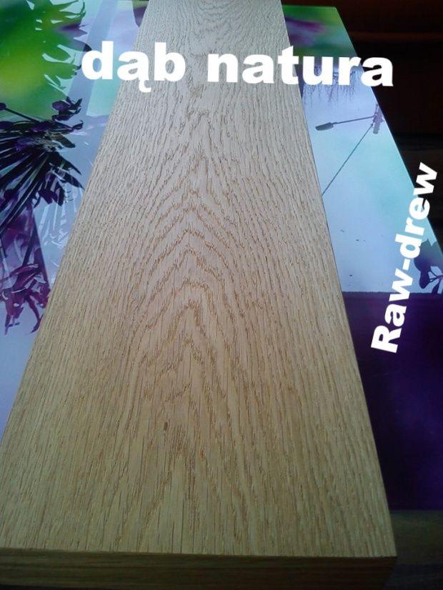 Półka wisząca naturalny fornir ECO 40x18x4 cm