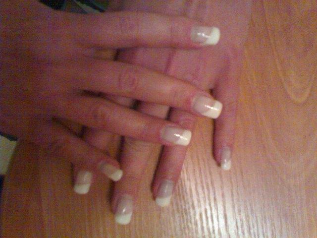 Manicure u jednej z klientek