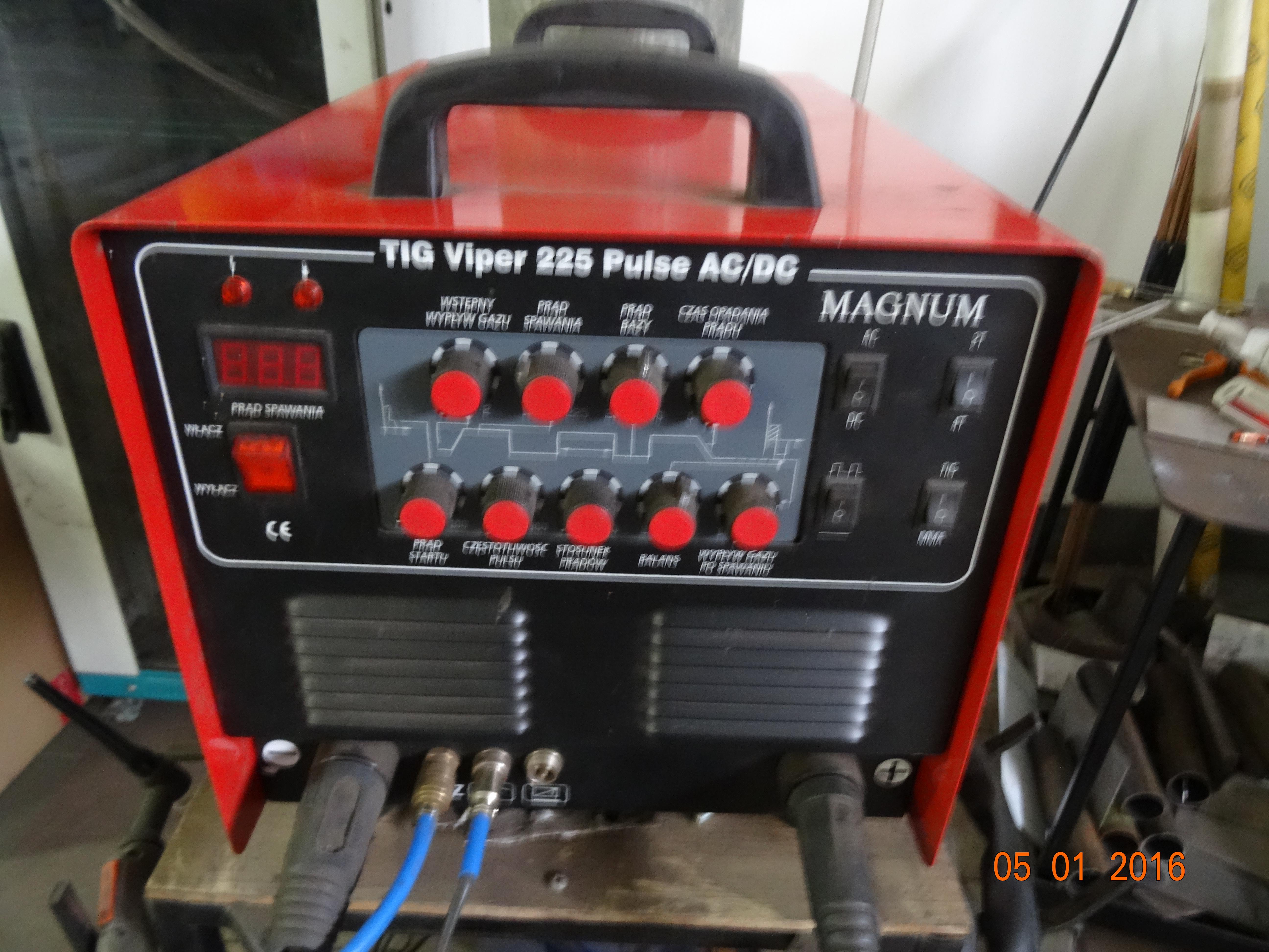 Spawarka TIG  Viper 225 Pulse AC / DC