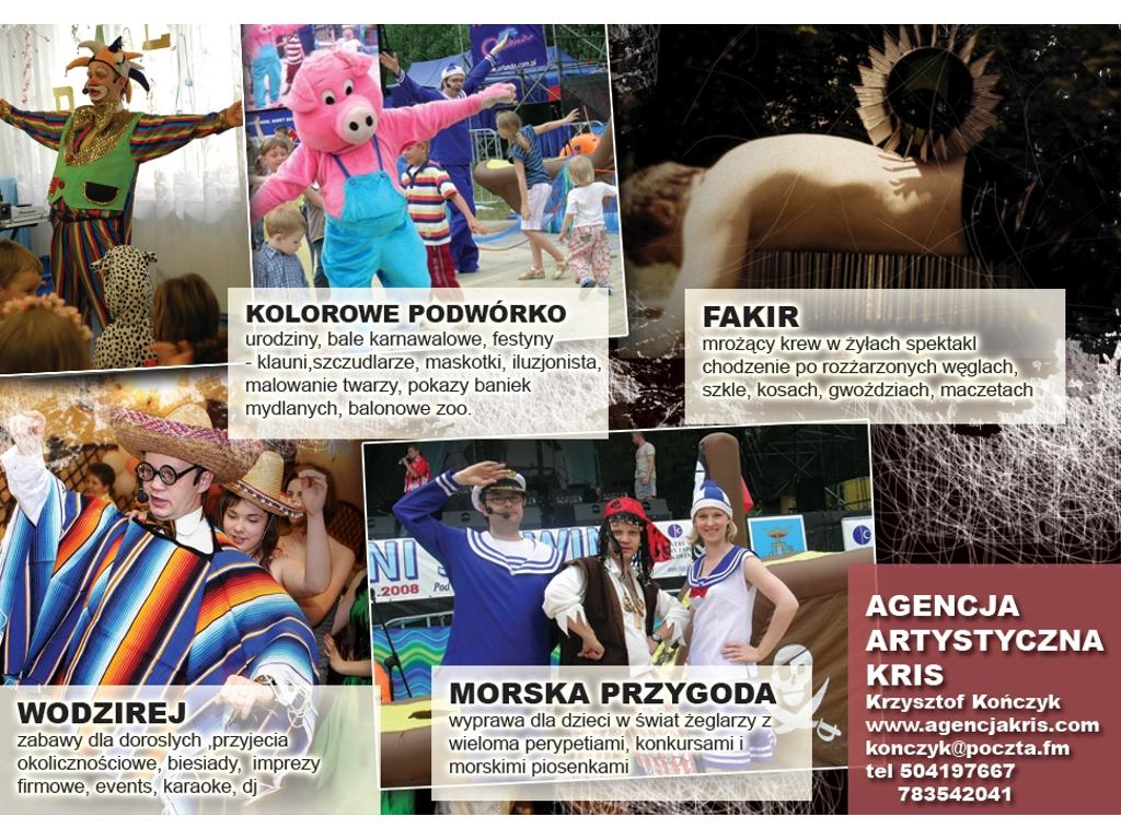 Agencja Artystyczna KRIS wodzirej animator i MIKOŁAJ, Siemianowice Śląskie, śląskie