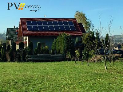 Instalacja solarna o mocy 4,16 kW, Nowy Sącz - kliknij, aby powiększyć