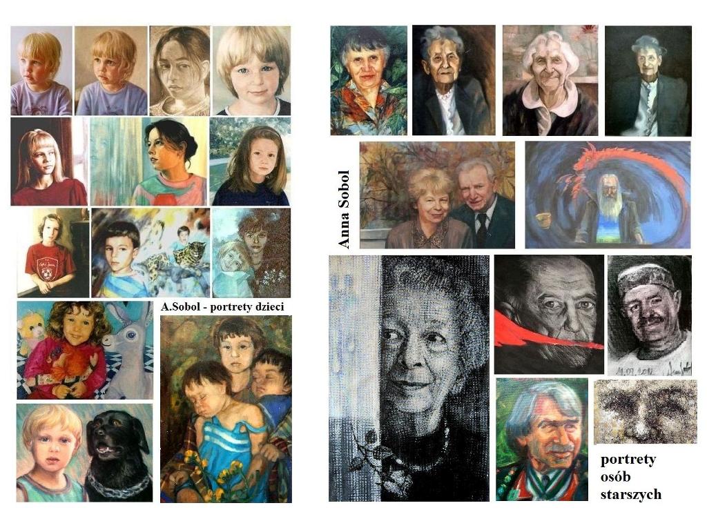 Portrety dzieci i osób starszych