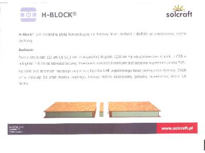 Zdjęcie nr 1H-Block płyta konstrukcyjna - kliknij, aby powiększyć