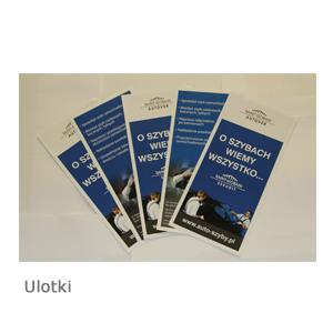 Ulotki Dl - 3 wersje tyłu