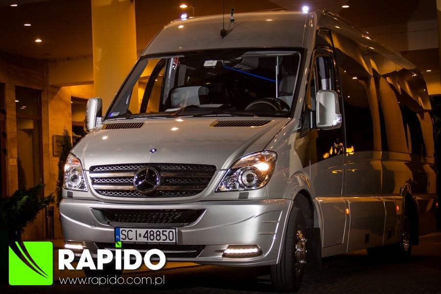 Luksusowy mini autokar MERCEDES SPRINTER (19+1)