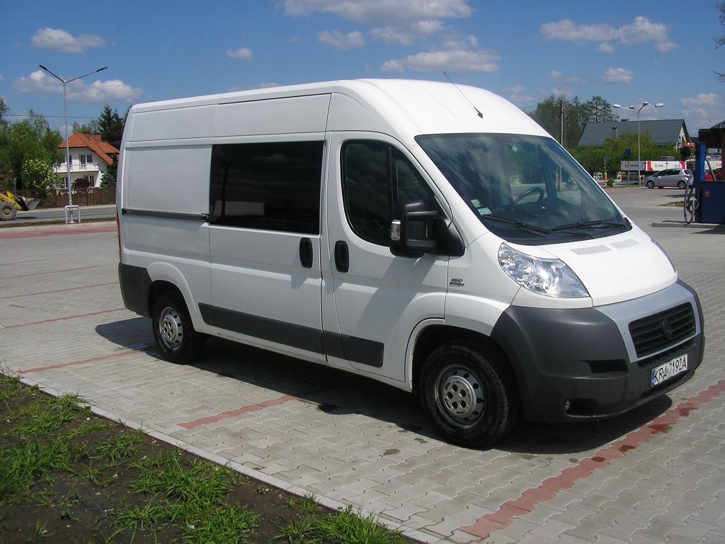  Wynajem Bus 9 Osobowy Fiat Ducato 3.0 MJ 180KM Kraków Małopolska , Czernichów, małopolskie