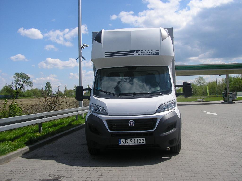 Wynajem Bus Dostawczy Plandeka 10 Euro Palet Fiat Ducato Kraków , Czernichów, małopolskie