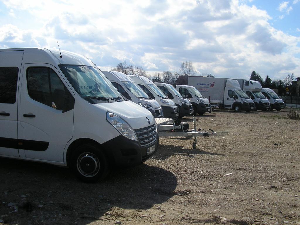 Wynajem Bus 6 Osobowy Brygadówka Renault Master 2.3 DCI 150KM Kraków , Czernichów, małopolskie