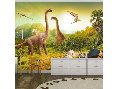 Fototapeta - Dinozaury - kliknij, aby powiększyć