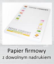 Papier firmowy - indywidualny projekt , Warszawa, mazowieckie