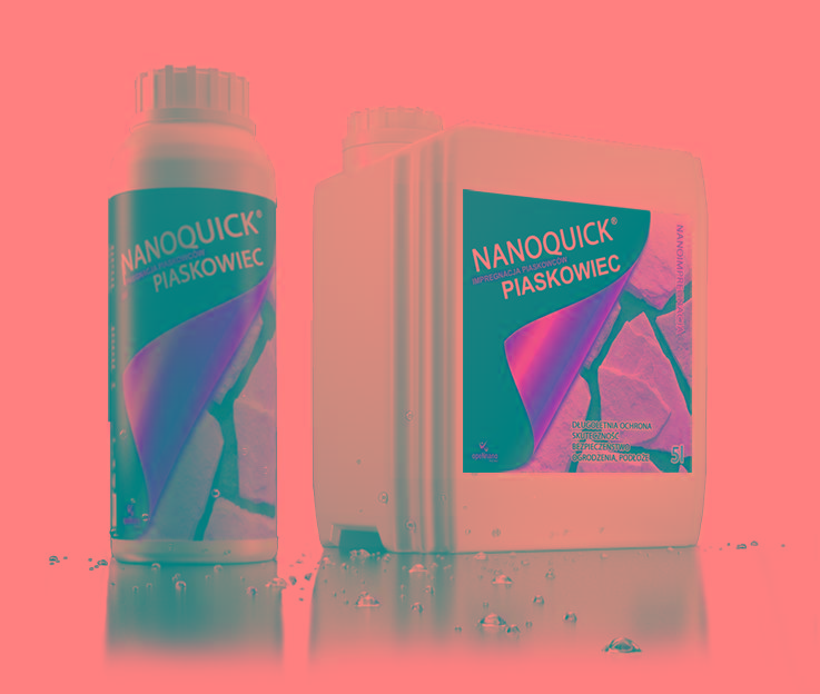 NANOQUICK PIASKOWIEC 5L  -  impregnat do piaskowca, super wydajność