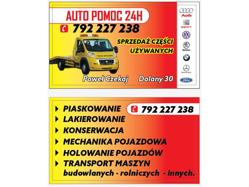 Piaskowanie konserwacja lakierowanie mechanika auto laweta, Dolany, małopolskie