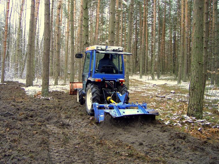 Usługi glebogryzarką separacyjna, Częstochowa, śląskie