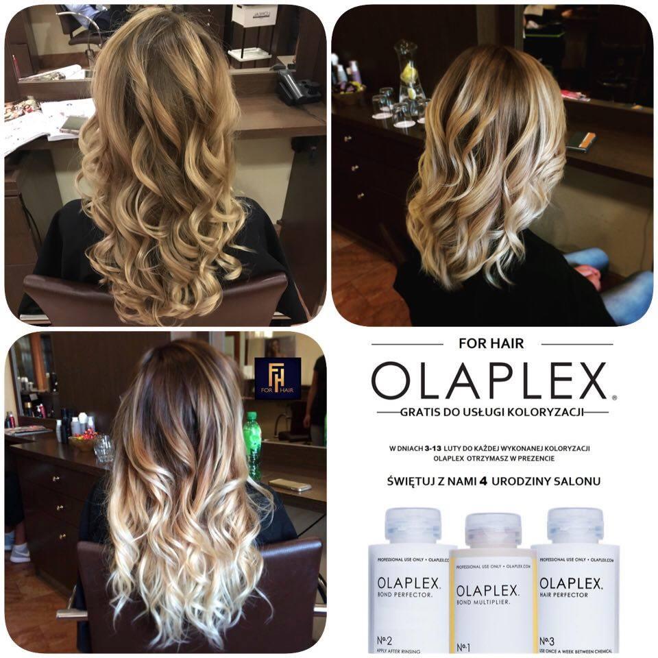 Olaplex w prezencie na 5 urodziny salonu For Hair, Warszawa,Ochota, mazowieckie