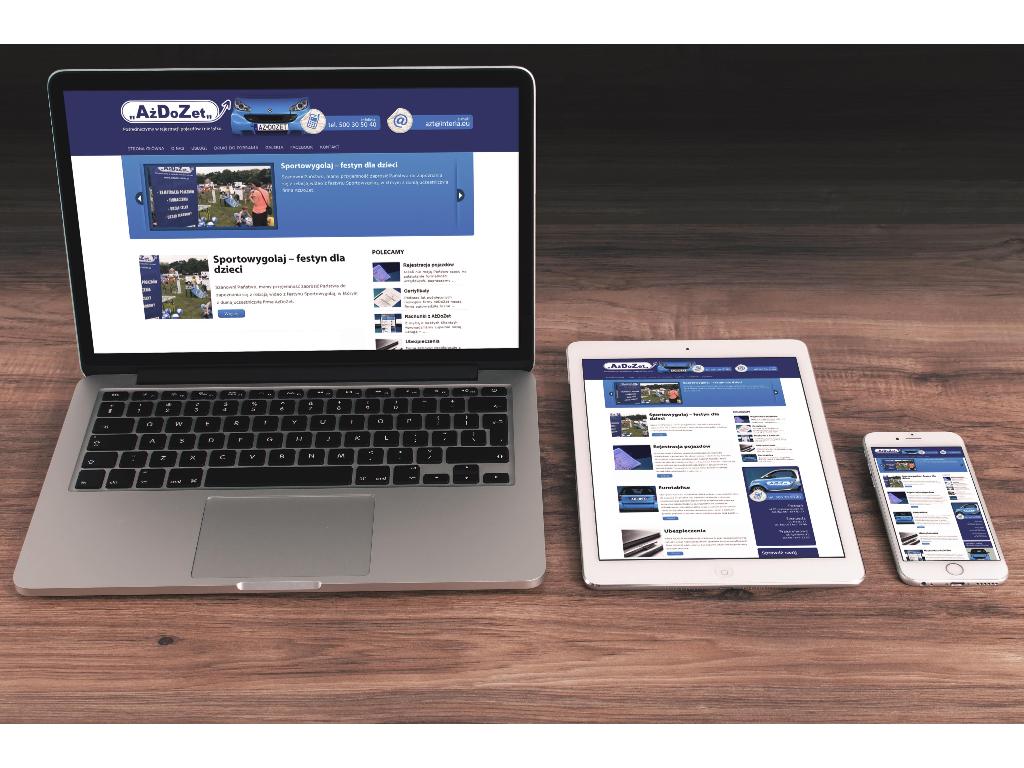 Responsywna strona internetowa na WordPress 4.7.x + CLEF + Akismet, Puszczykowo, wielkopolskie