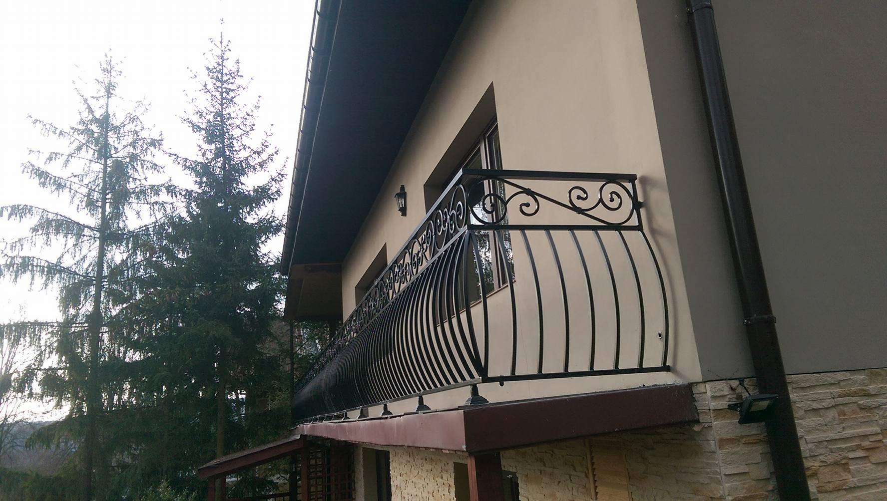 Balustrady kute, poręcze ,ogrodzenia, bramy skrzydłowe , furtki , Nowy sącz, małopolskie