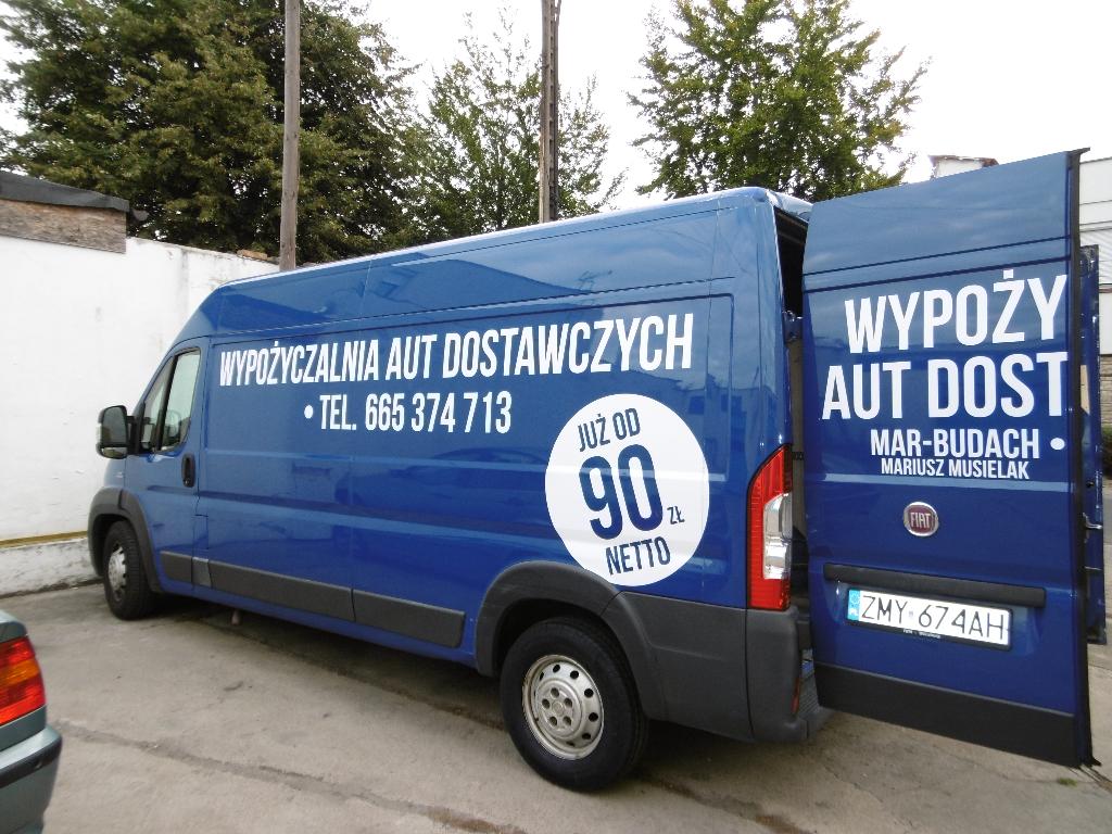 Wypożyczalnia, wynajem, samochodów, dostawczych, 125 zł, netto doba, Poznań, wielkopolskie