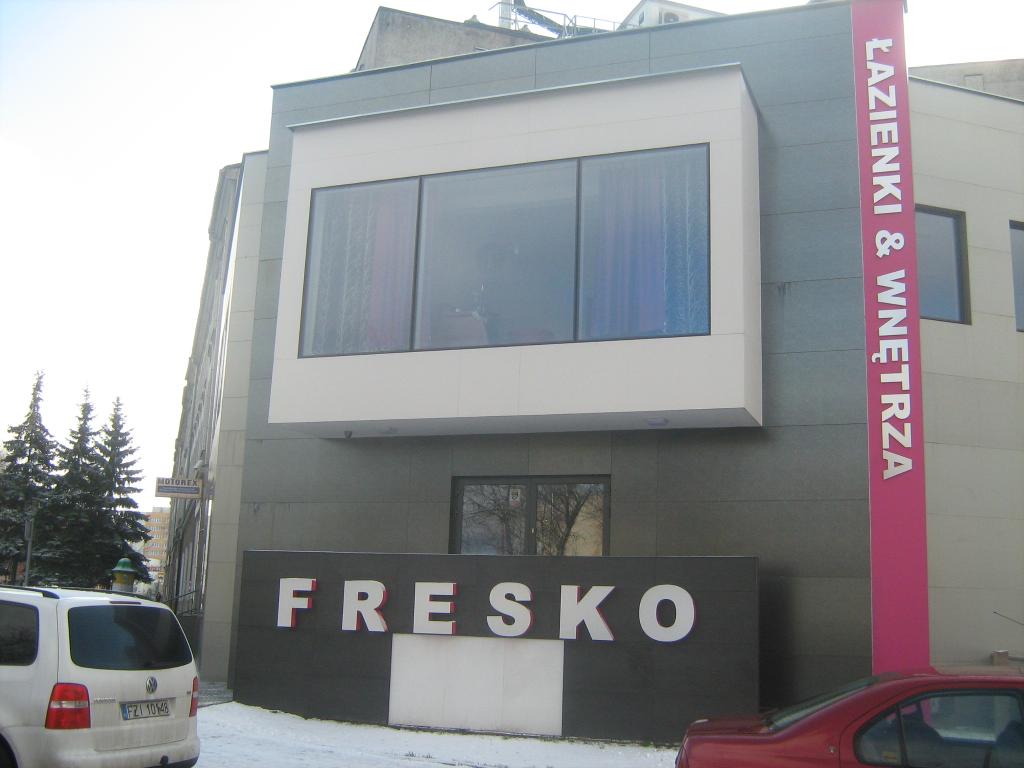 Budynek usługowy, ul. Dąbrowskiego, Zielona Góra