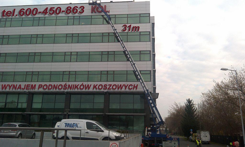 Wynajem Podnośników Koszowych, Tel. 600450863