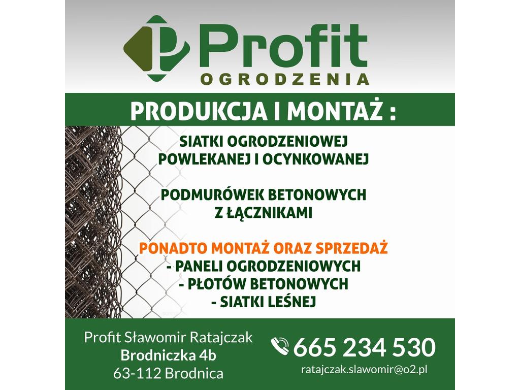 Produkcja, sprzedaż i montaż: ogrodzeń, bram, podmurówek, wielkopolskie