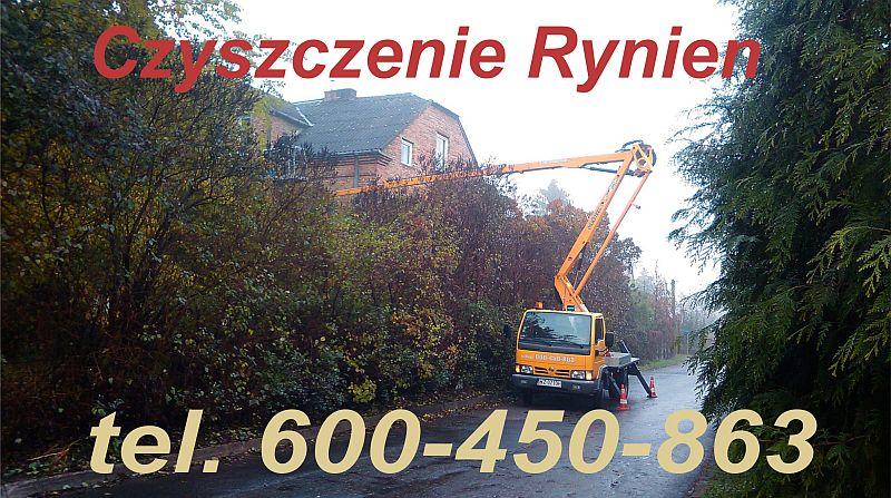 Czyszcenie rynien tel.600450863