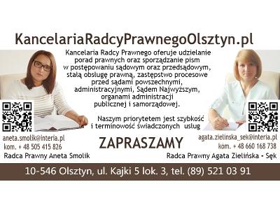 Kancelaria Radców Prawnych w Olsztynie - kliknij, aby powiększyć