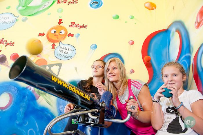 Atrakcje dla dzieci w Family Park Bydgoszcz - armatki.