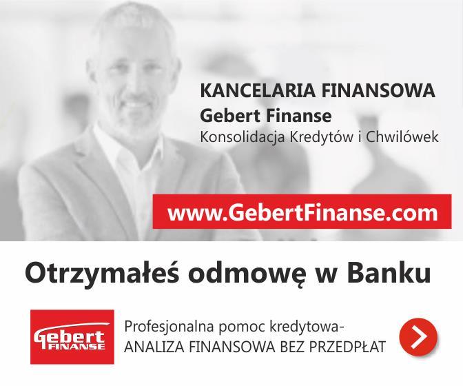 Kancelaria Gebert Finanse  Konsolidacja Kredytów i Chwilówek, Warszawa, mazowieckie