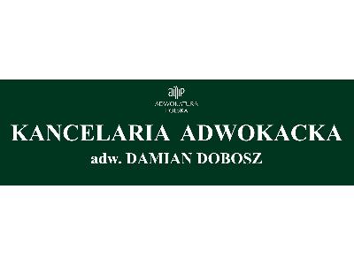 Adwokat Damian Dobosz Lubliniec Częstochowa Olesno Katowice  - kliknij, aby powiększyć