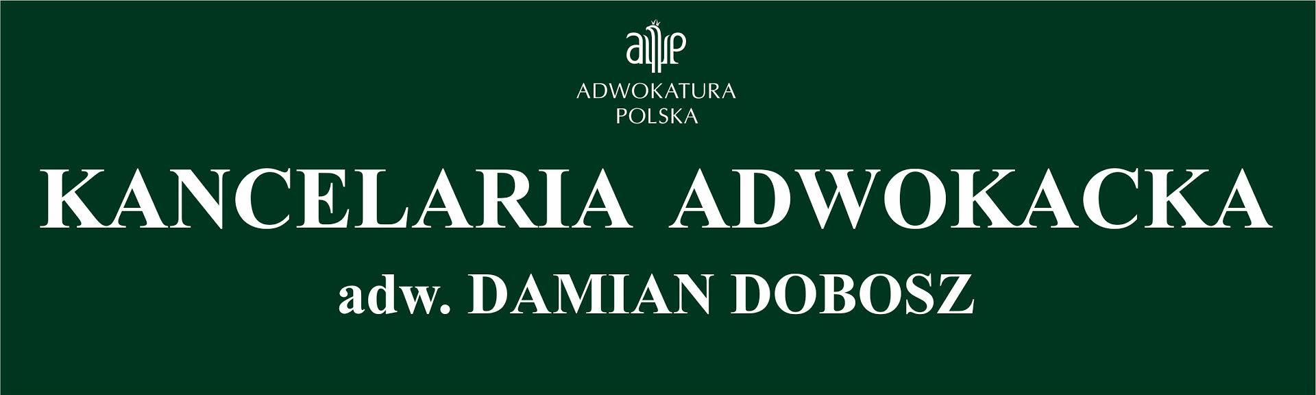 Adwokat Damian Dobosz Lubliniec Częstochowa Olesno Katowice 