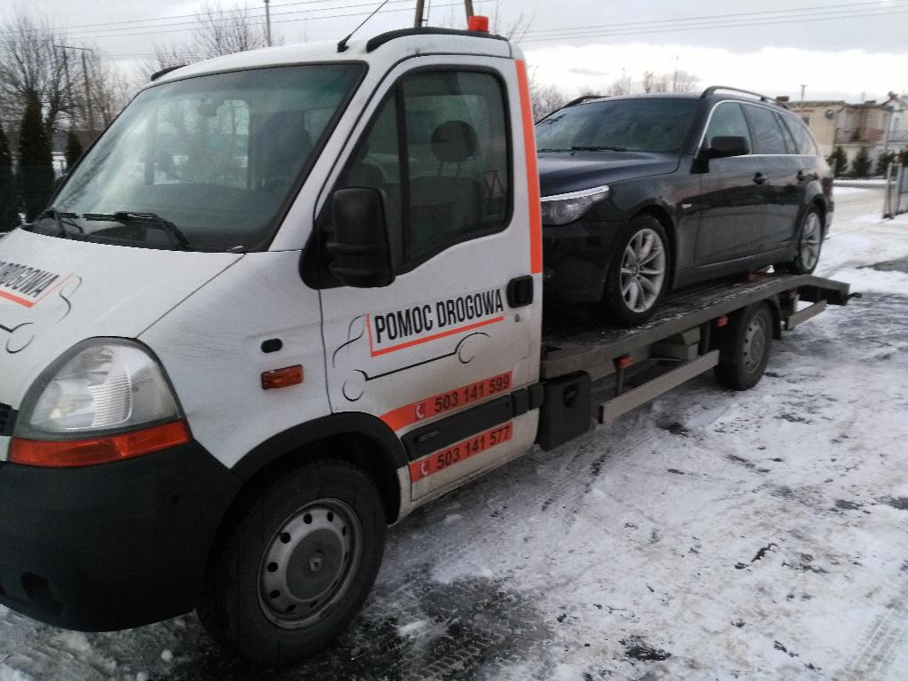 Auto-Mat Pomoc drogowa 24/7 autolaweta Transport maszyn , Września, wielkopolskie