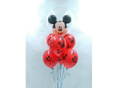 Bukiet balonowy z Myszką Micky - kliknij, aby powiększyć