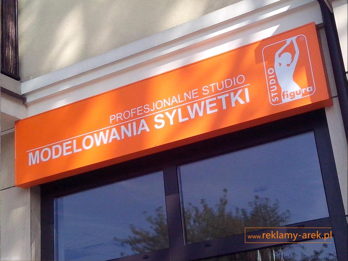 Kaseton reklamowy świetlny LED, plexi, aluminium  Mińsk Maz