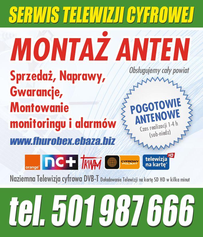 Montaż anten 501987666