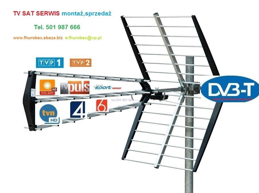 Montaż anten naziemnych DVB-T 501987666