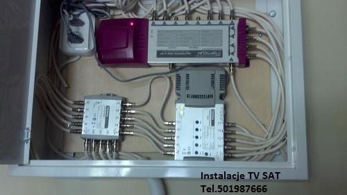 Konfiguracja instalacji TV SAT w domu 501987666