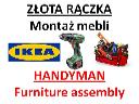 Montaż mebli, złota Rączka, Handyman, Furniture Assembly, Warszawa, mazowieckie