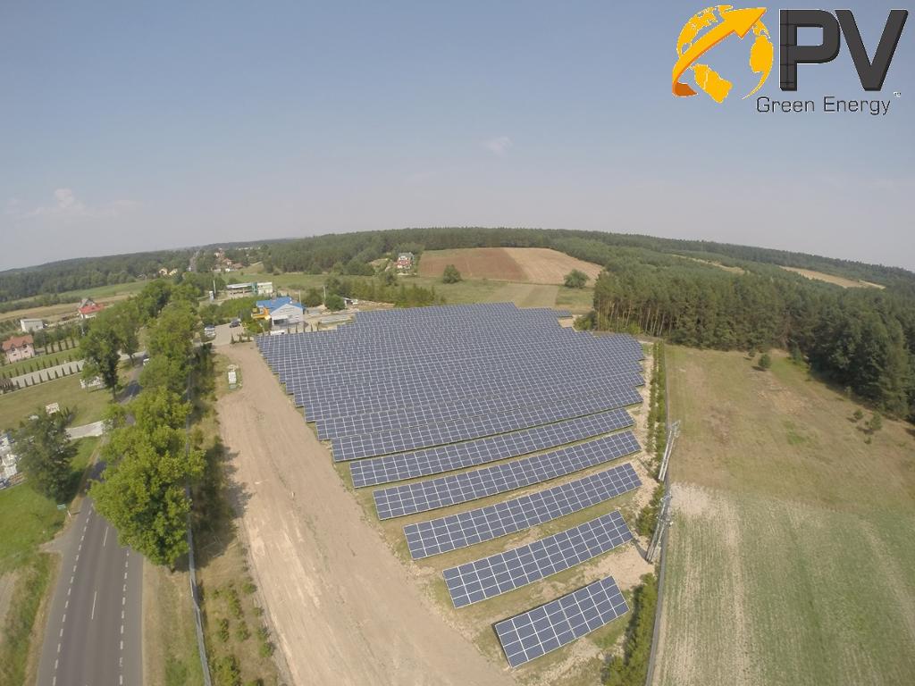 PVGE  Budujemy duże elektrownie fotowoltaiczne w Polsce i w Europie. 