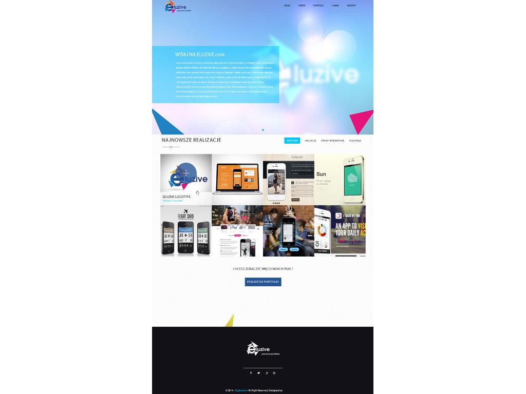 Eluzive Personal Site