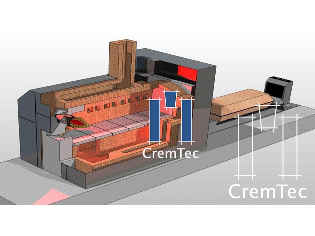 piec kremacyjny przekrój