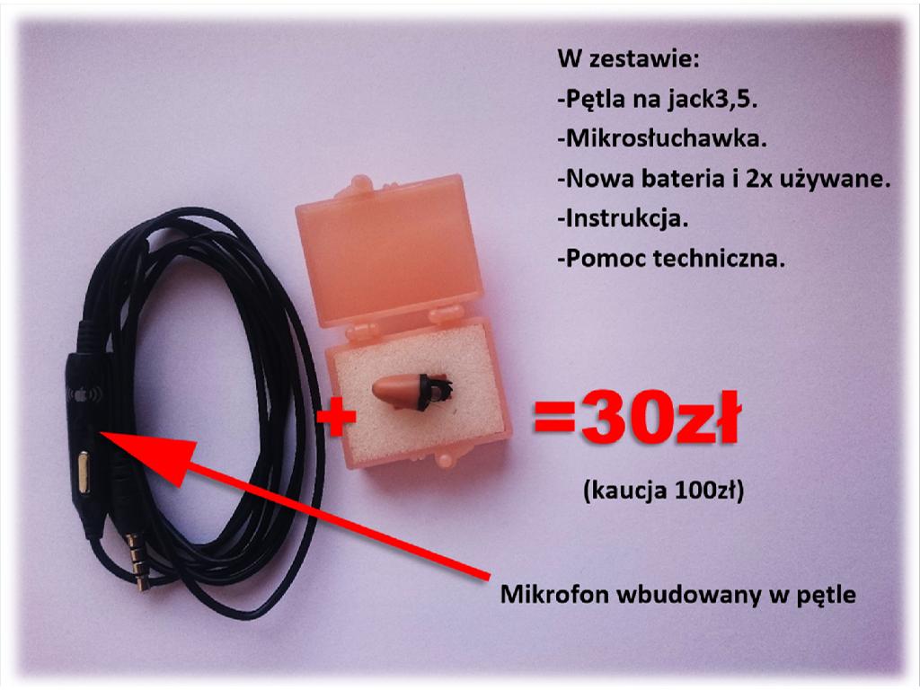 Mikrosłuchawka RZESZÓW wynajem BLUETOOTH Nokia NaNo   30zł, podkarpackie