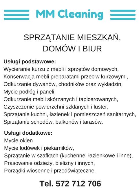 Sprzątanie domów, mieszkań i powierzchni biurowych., Szczecin, zachodniopomorskie